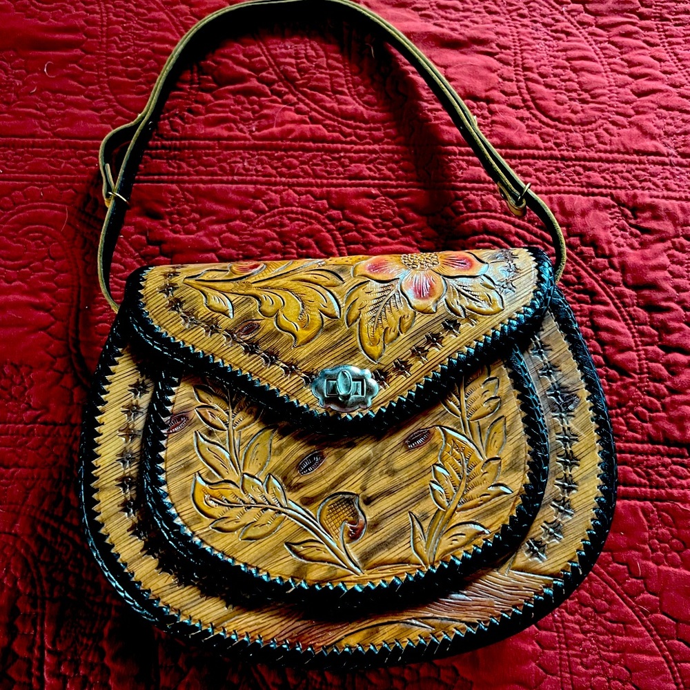 Authentic Mexican leather purse